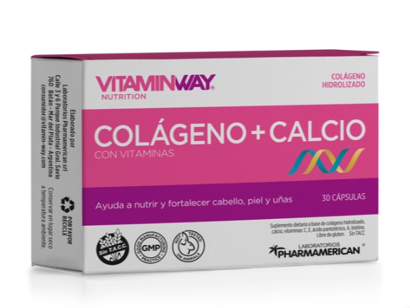 Colágeno + Calcio VW x 30 cápsulas