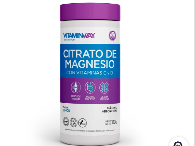 Citrato de Magnesio Bebible VW x 180GR