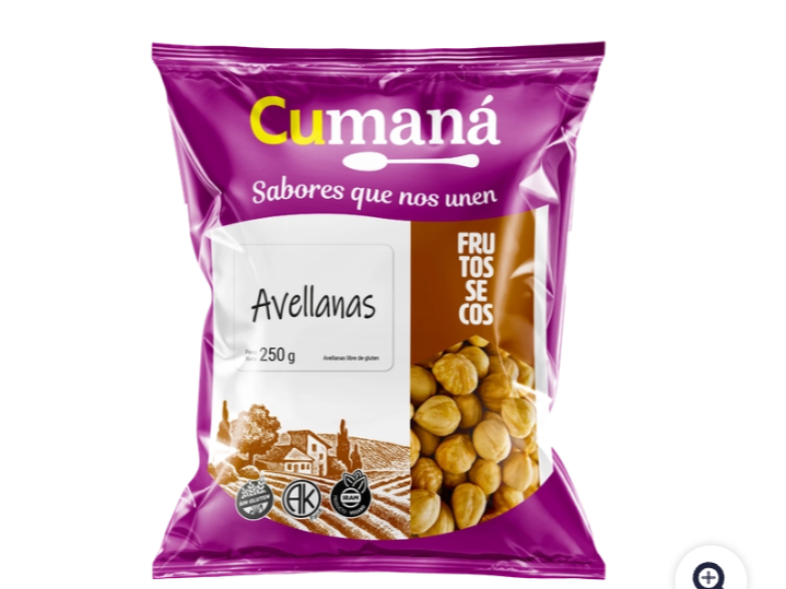 Avellanas Cumana x 250 GR