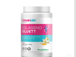 Colágeno Siluett sabor vainilla cookie x 390GR