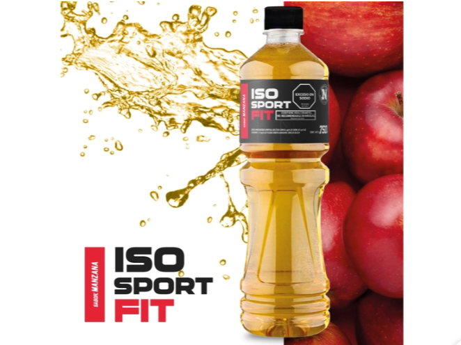 Agua Isotónica Manzana x750cc