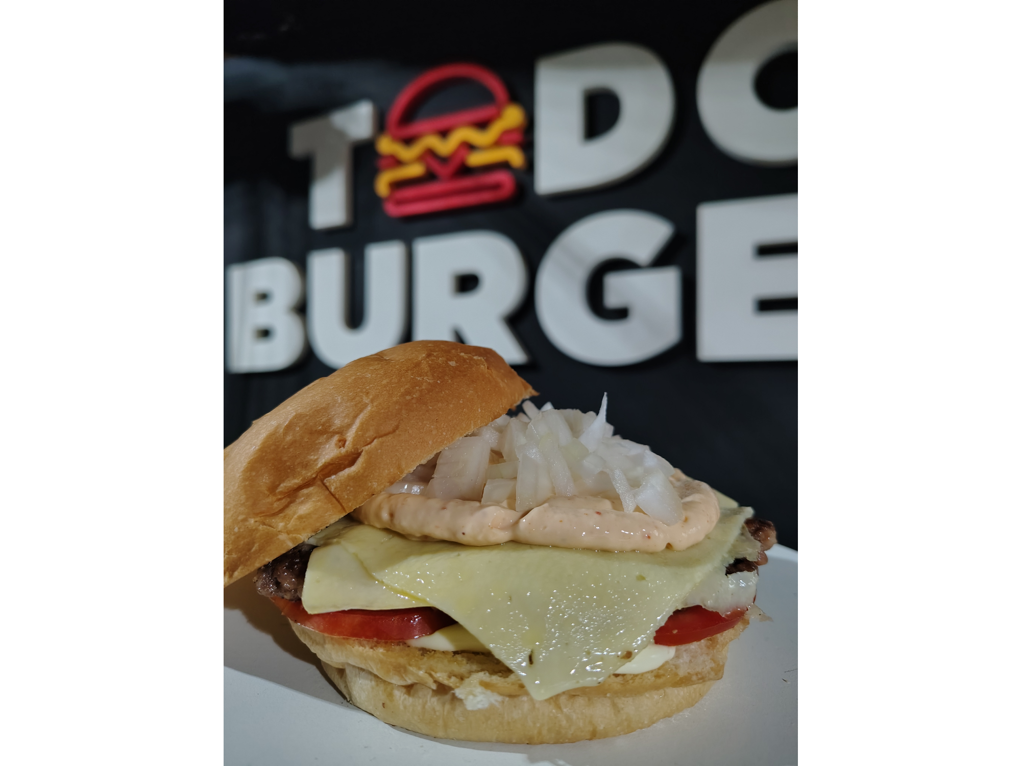 Burger Hot Simple