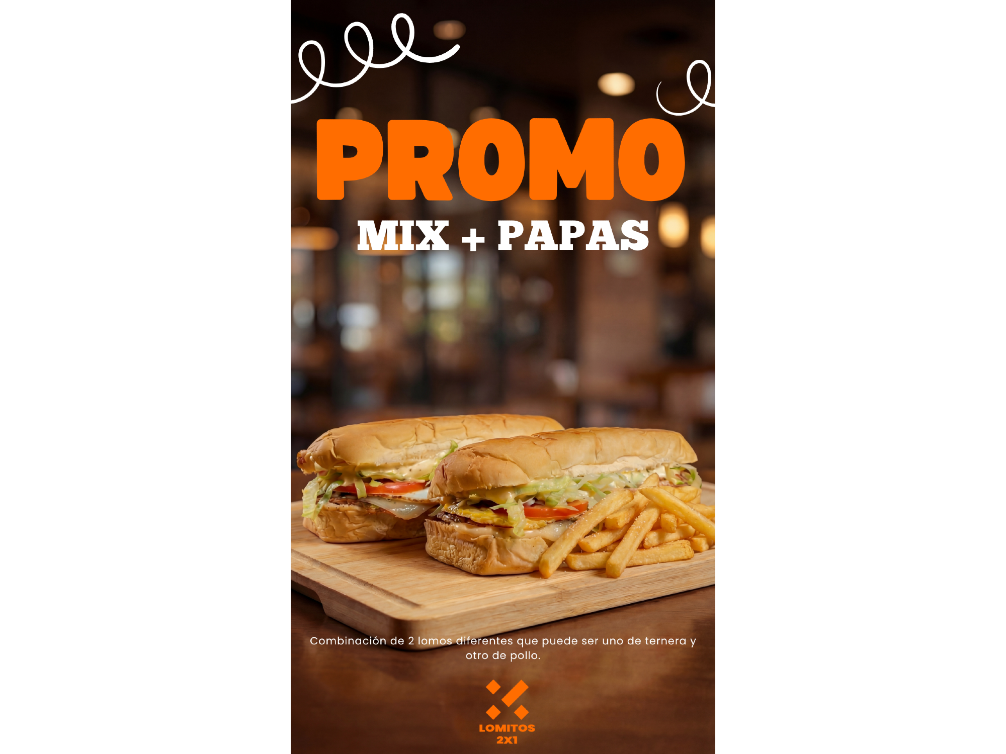 PROMO  MIX .C/PAPAS