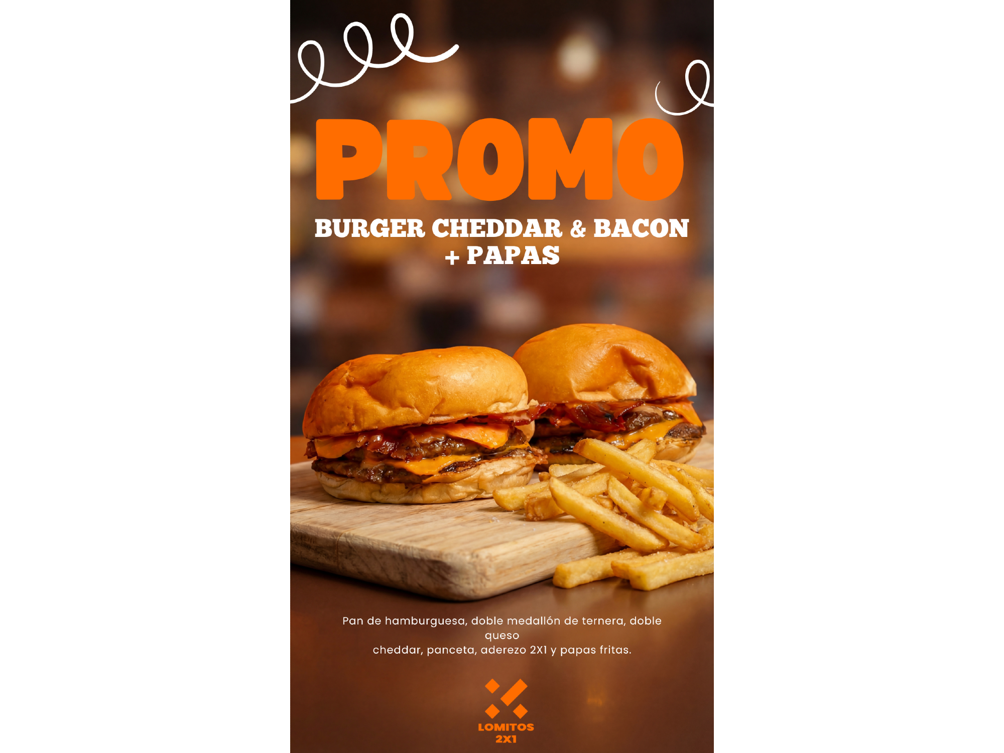 BURGER CHEESE Y BACON
