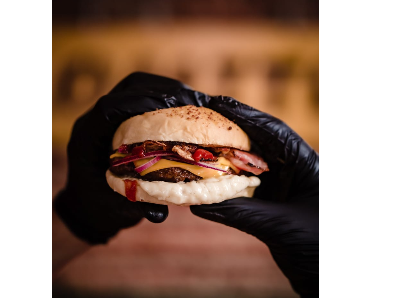 BURGER SUPER  CHEESE Y BACON