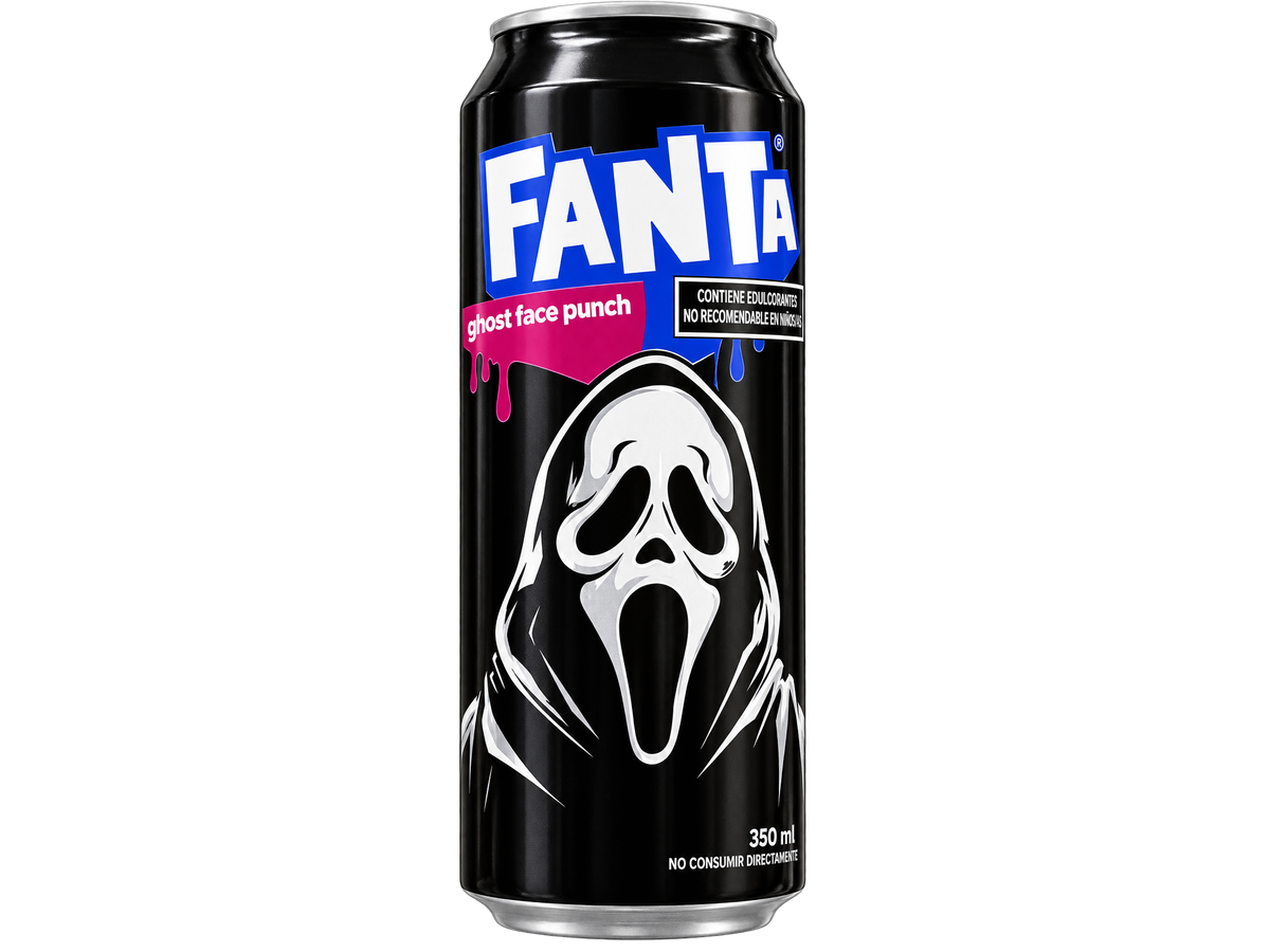 Fanta ghost face punch
