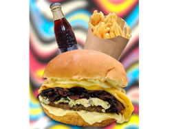 Maleblu + Papas + Coquita de vidrio