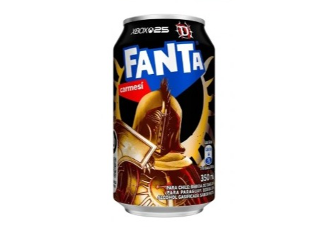 Fanta CARMESI lata