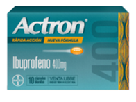 Actron 400 mg x 10 capsulas