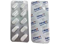 Ibuprofeno 600 mg Fabop x 10 comprimidos