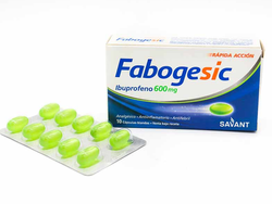 Ibuprofeno 600 Fabop x 10 capsulas blandas