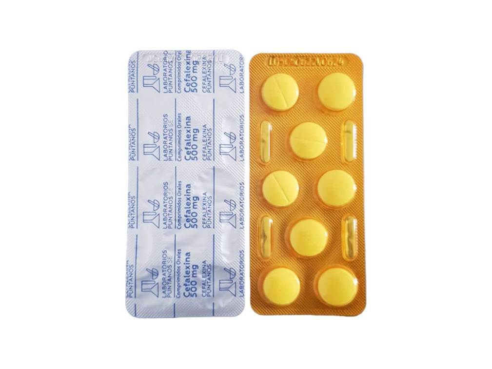 Cefalexina x  8 comprimidos