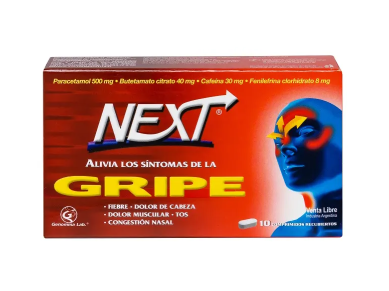 Next Gripe x 10 comprimidos