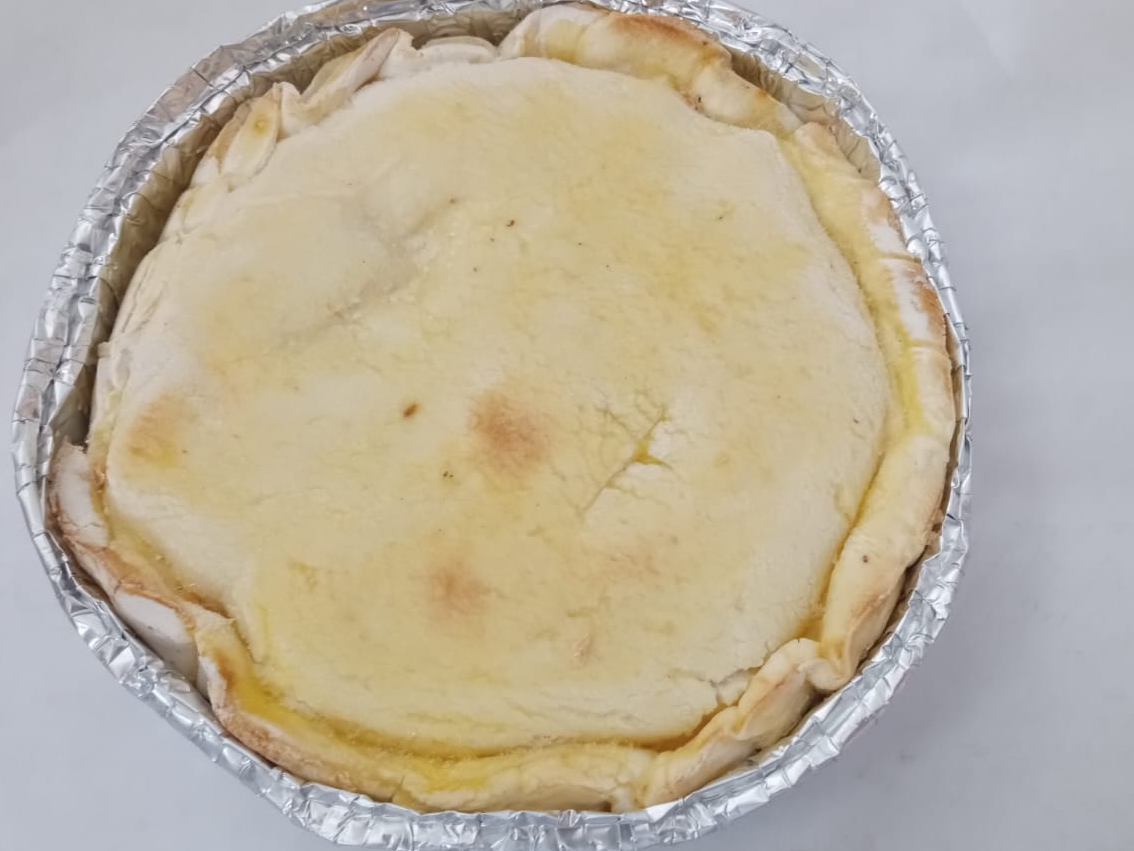 Tarta espinaca y morron