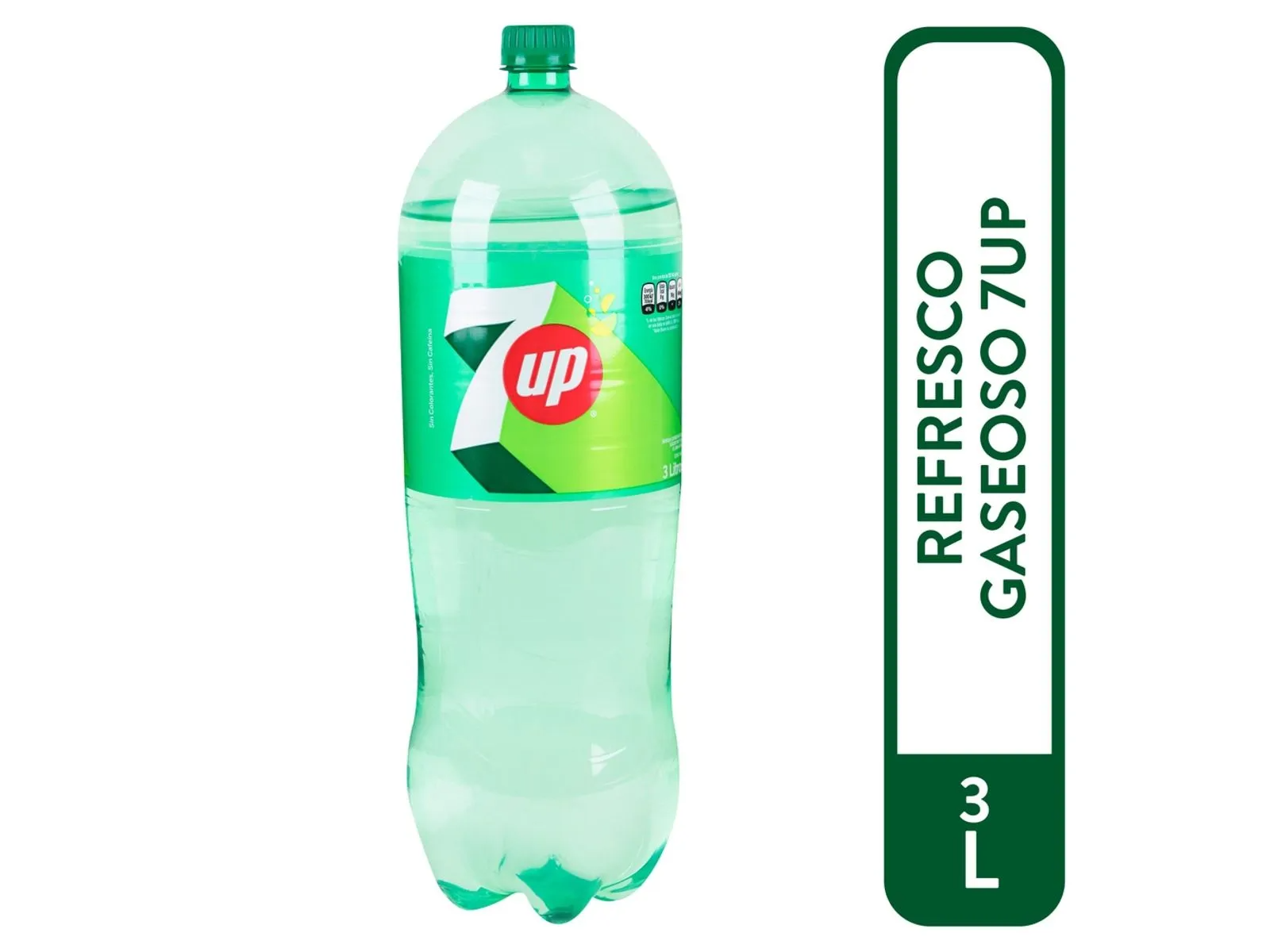 Seven up 3 litros
