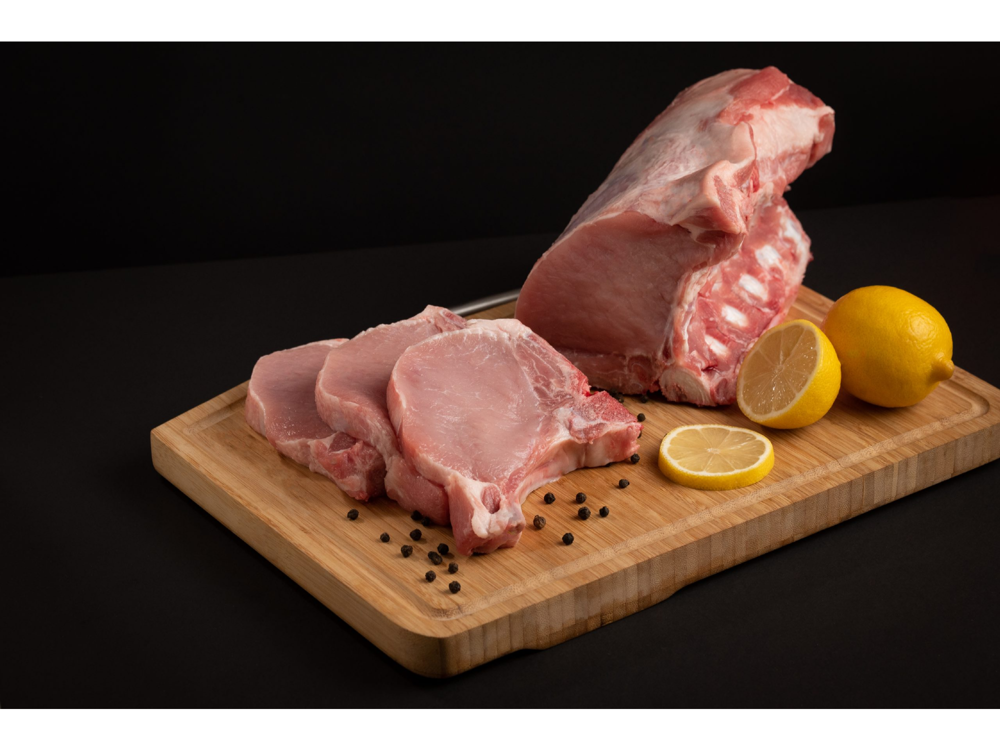 Cerdo costeleta x kg