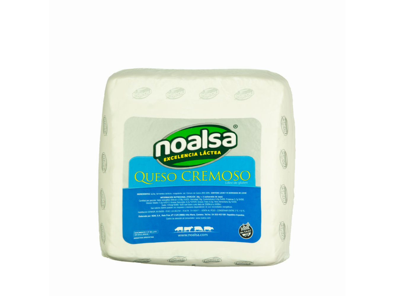 Queso Cremoso x500gr Noal