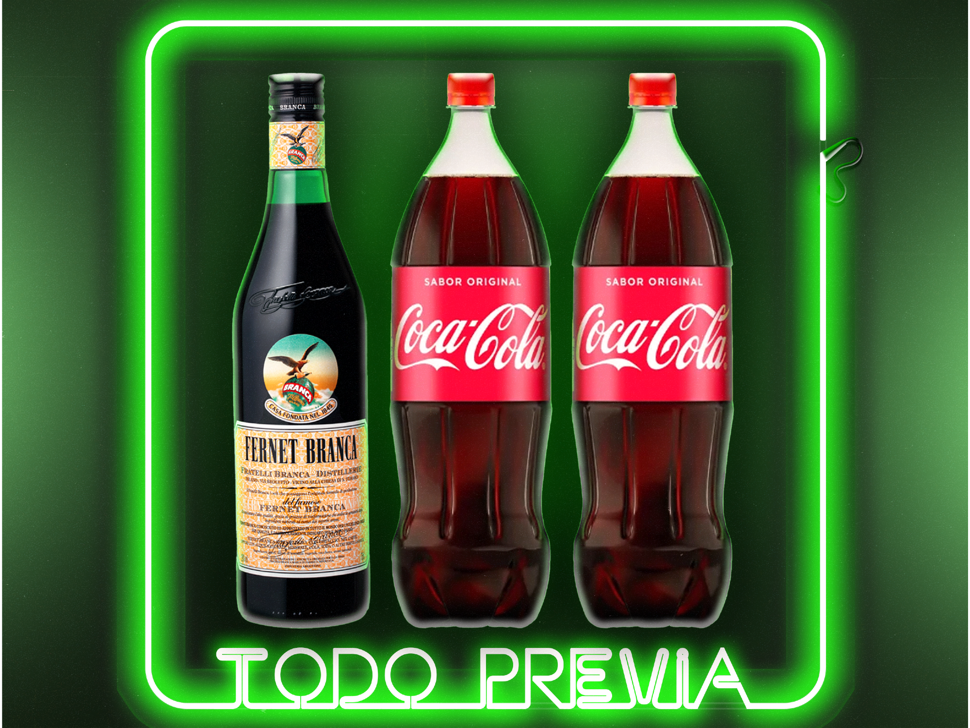 FERNET + 2 COCAS 1,5L DESC.