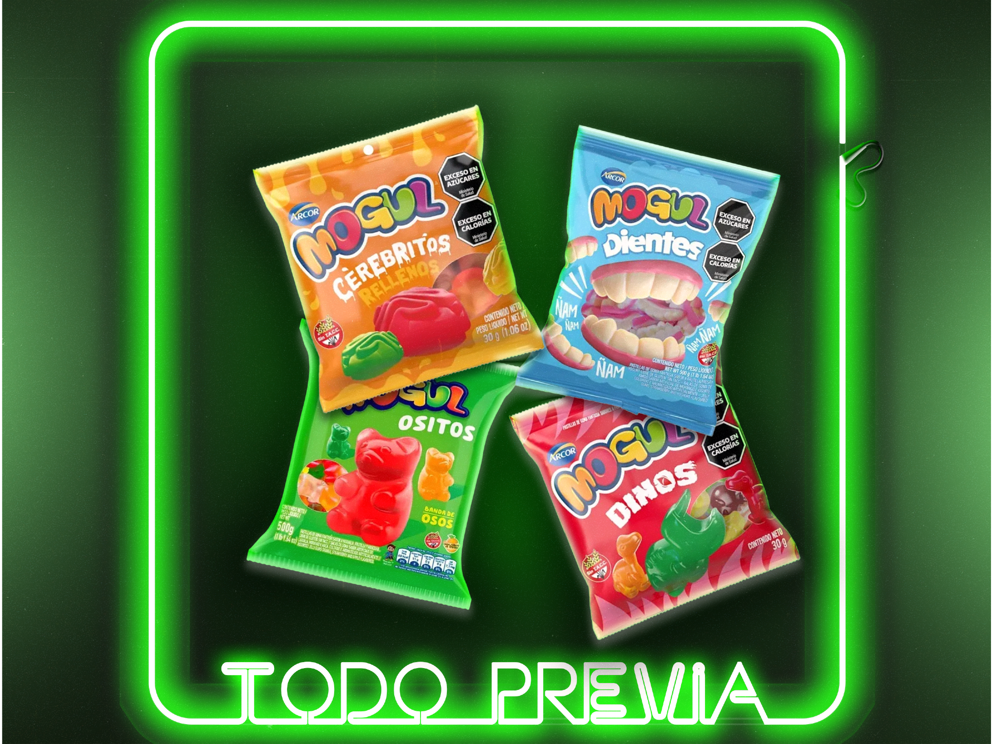 2 GOMITAS MOGUL 30G