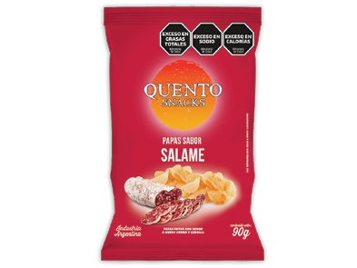 Papas Quento Salame 45G