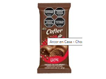 Cofler Aireado Leche 27G