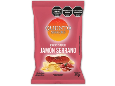 Papas Quento Jamon Serrano 45G