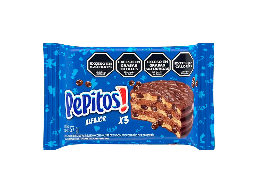 Alfajor Pepito Triple 57G