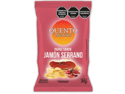 Papas Quento Jamon Serrano 90G