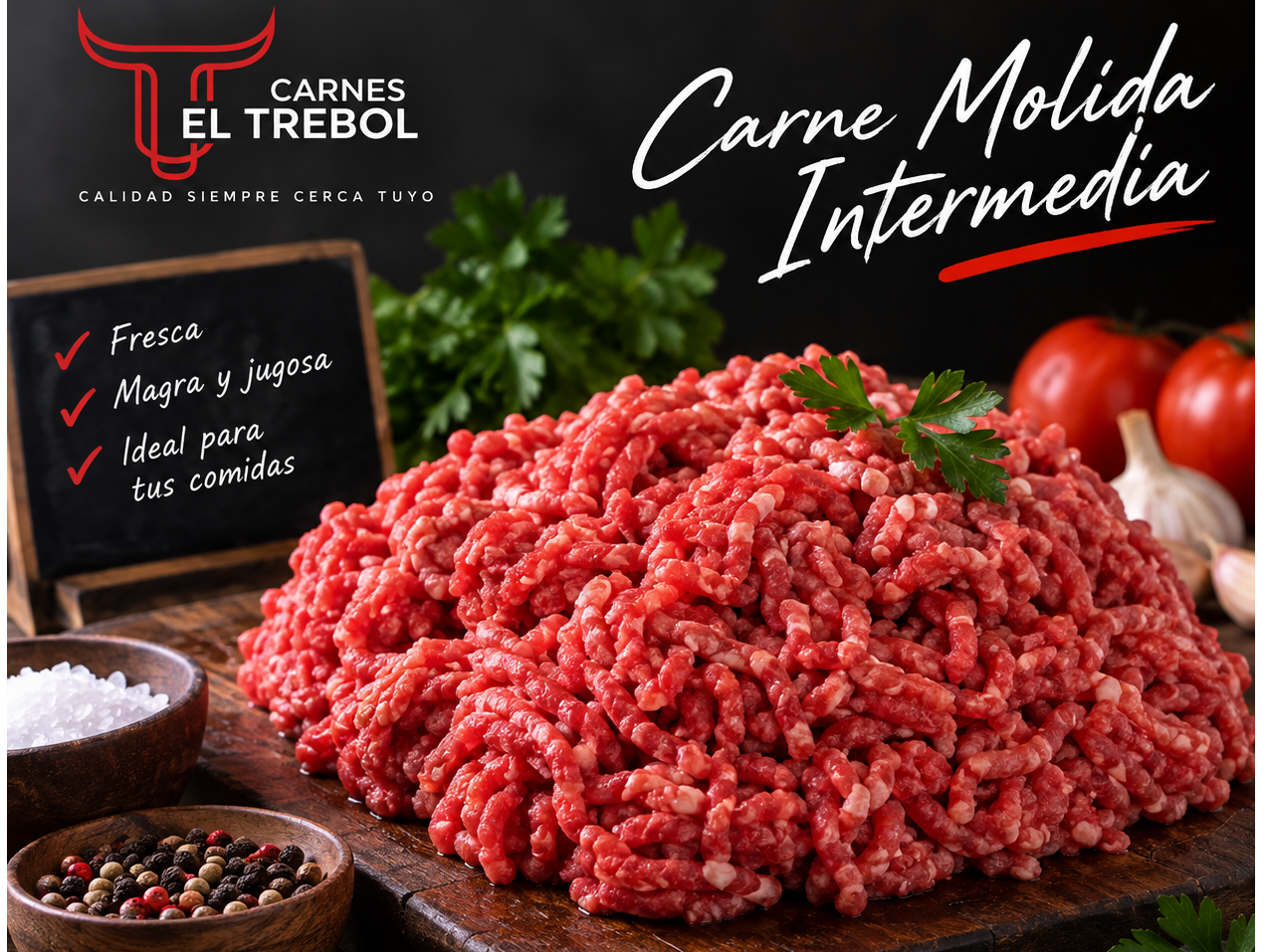 carne molida intermedia