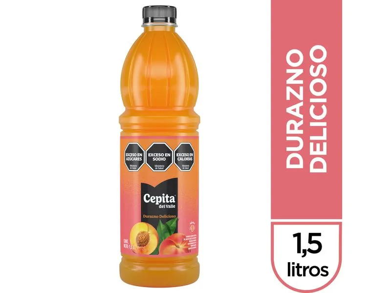 Cepita 1.5 litros DURAZNO
