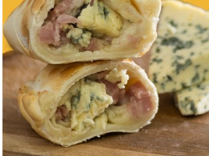 JAMON Y ROQUEFORT FRITA
