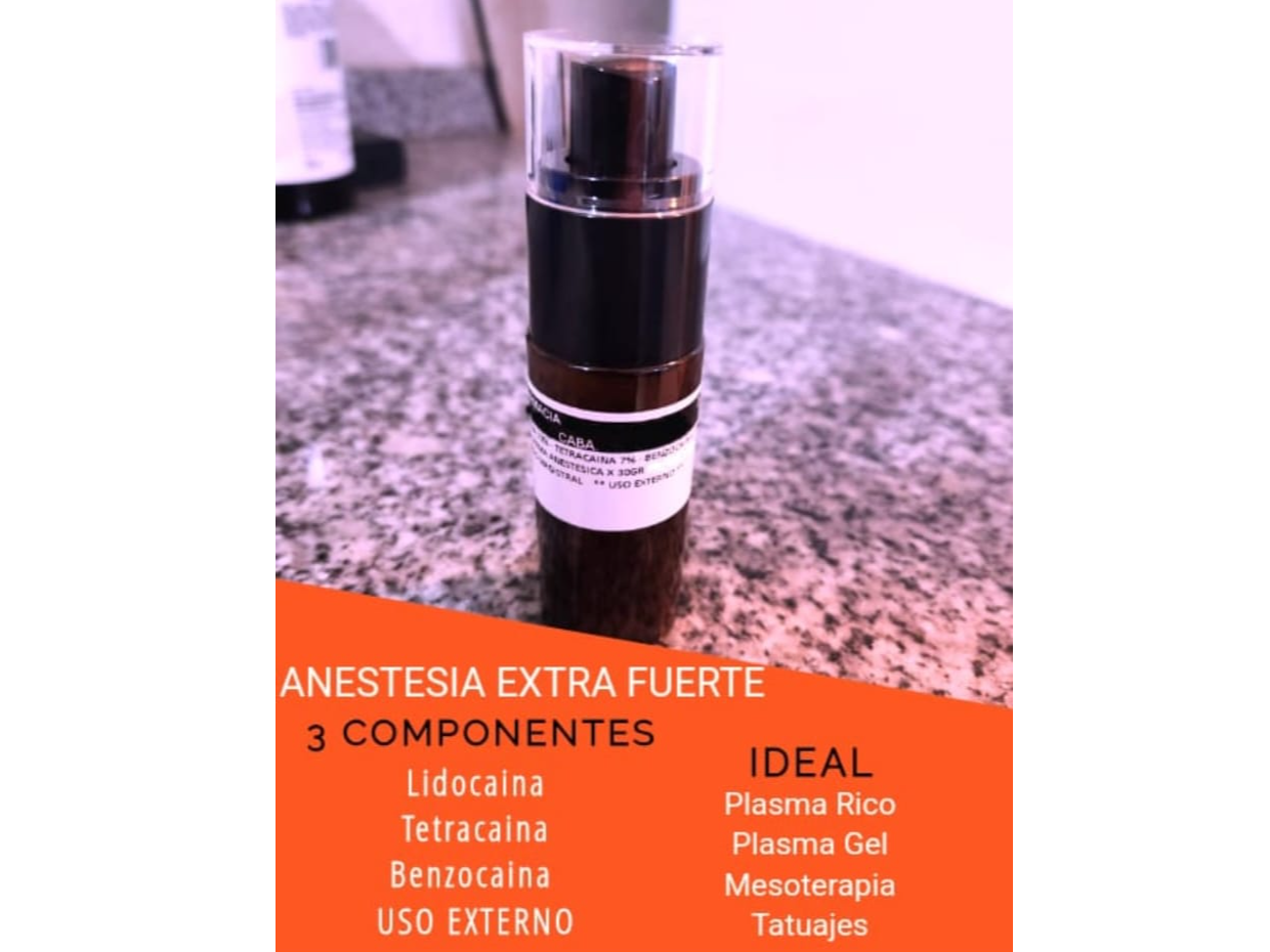 Anestesia Topica Extra Fuerte 30gr