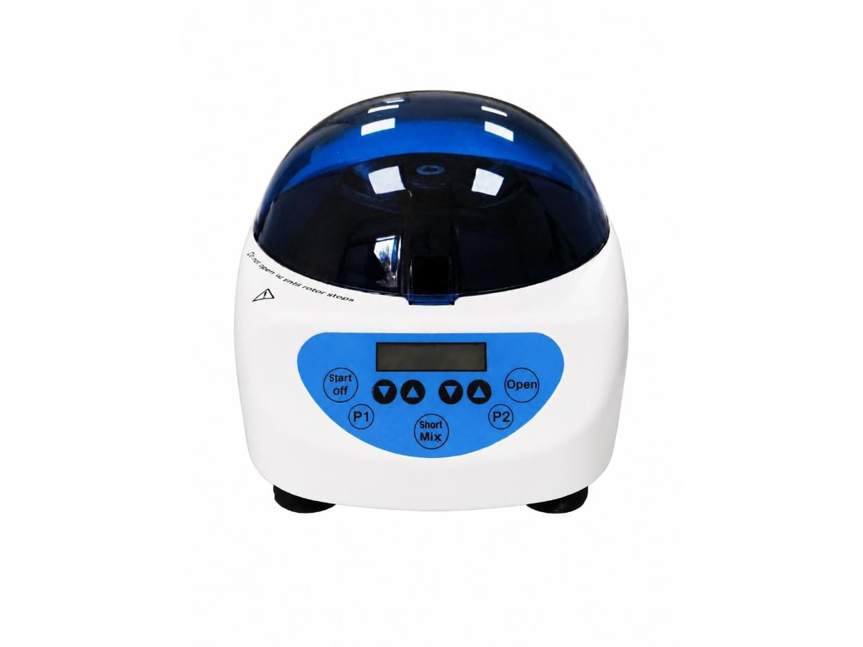 Centrifuga Mini Portatil Digital 6 tubos libre de mantenimiento
