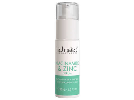 Niacinamida & Zinc Serum - Niacinamida 5% Zinc 0.3% Hialuronico 0.3% 30ml