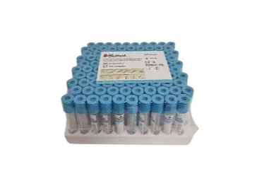 Tubos con citrato al vacio 5ml x 100u Bluttest