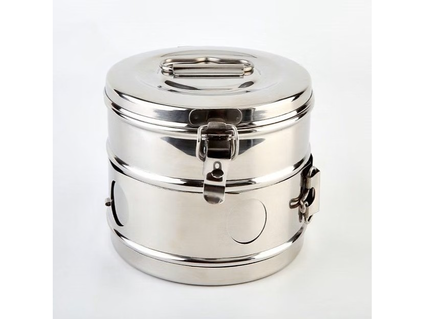 Tambor de Acero Inoxidable 12cm x 10cm