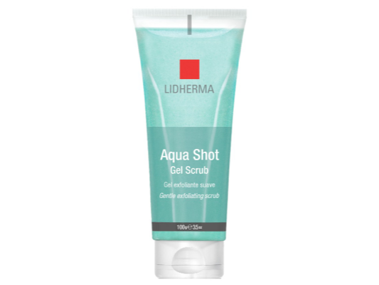 Aqua Shot Gel Scrub - Gel Exfoliante Suave 100g