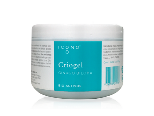 Criogel Ginkgo Biloba – Gel tratamiento criogénico 500g