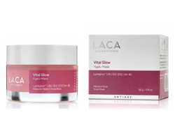 Vital Glow Hyalu Mask - Máscara Facial de Ácido Hialurónico 50g