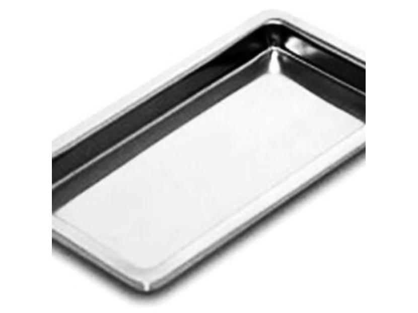 Bandeja Acero Inoxidable 20cm x 10cm x 2cm