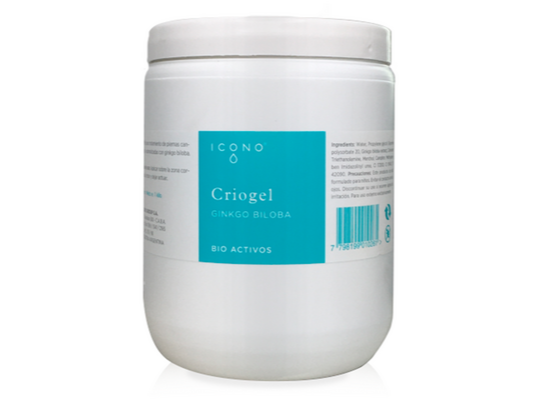 Criogel Ginkgo Biloba – Gel tratamiento criogénico 1kg
