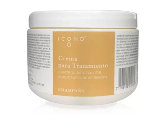 Crema para Tratamientos Reductores Champagne 500g