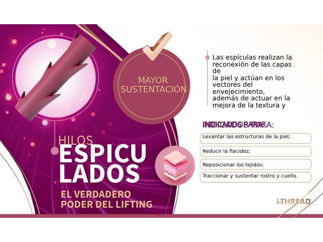 Hilos Espiculados /  Canula 19g x 38mm x 80mm x 20u de hilos