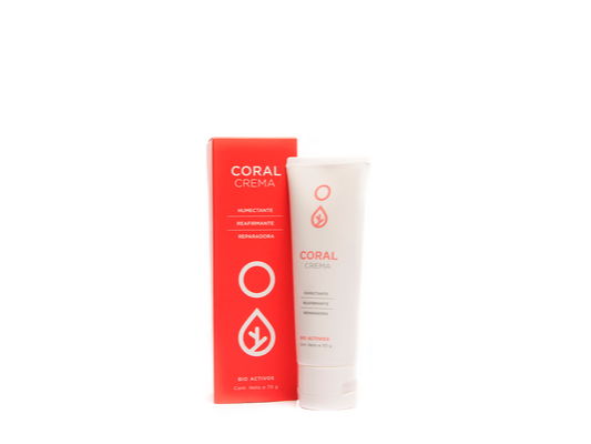 Crema Coral Humectante y Reafirmante 70g