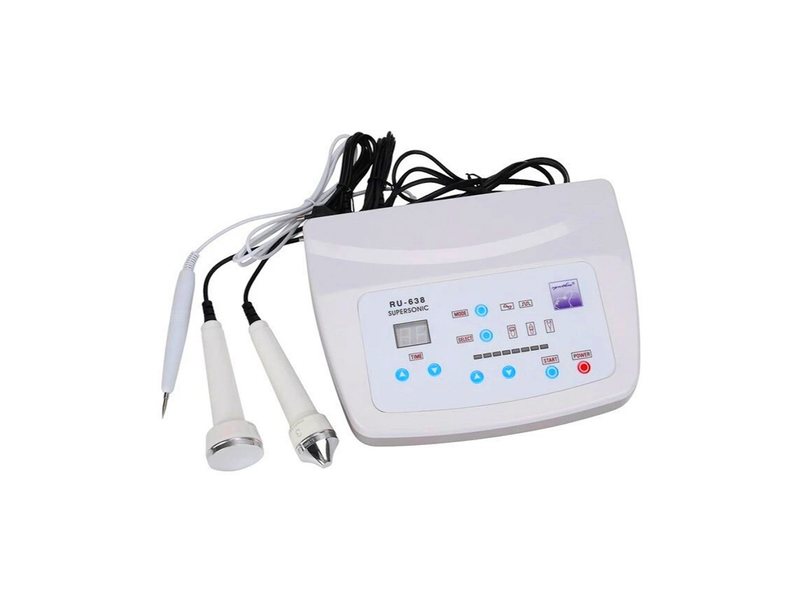 Supersonic RU-638 Máquina de Ultrasonido Facial Corporal de 3 en 1 Bivolt