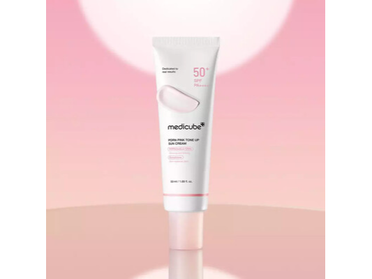 PDRN Pink Tone Up Sun Cream SPF50+ PA++++ - Protector Solar Iluminador 50ml