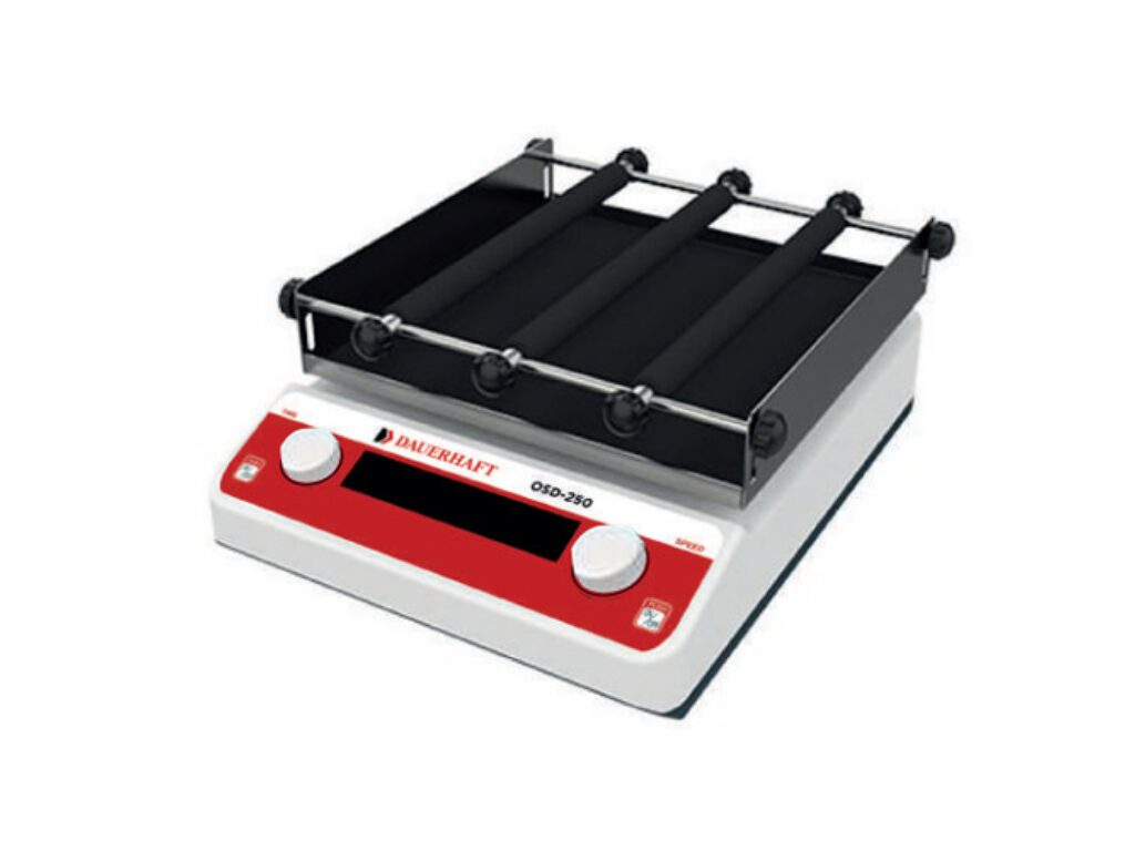 Agitador orbital con pantalla digital. Marca Dauerhaft, modelo OSD-250