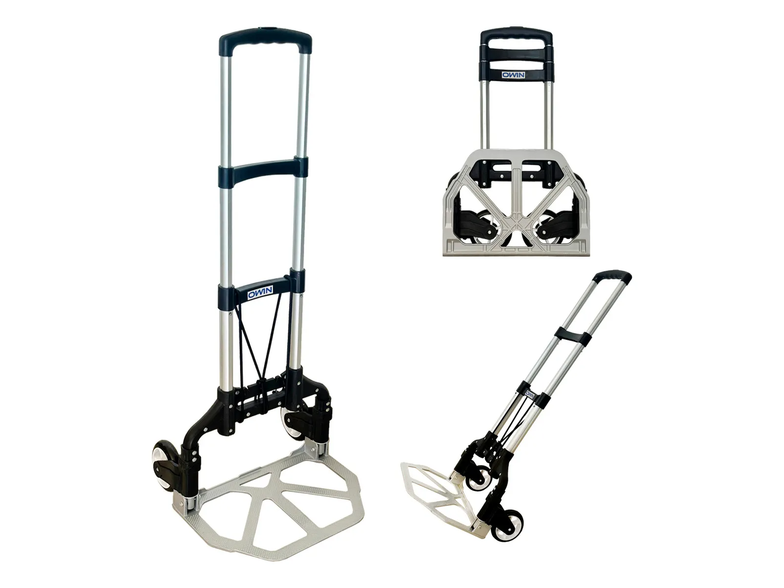 CARRO DE ALUMINIO PLEGABLE 80KG OWIN
