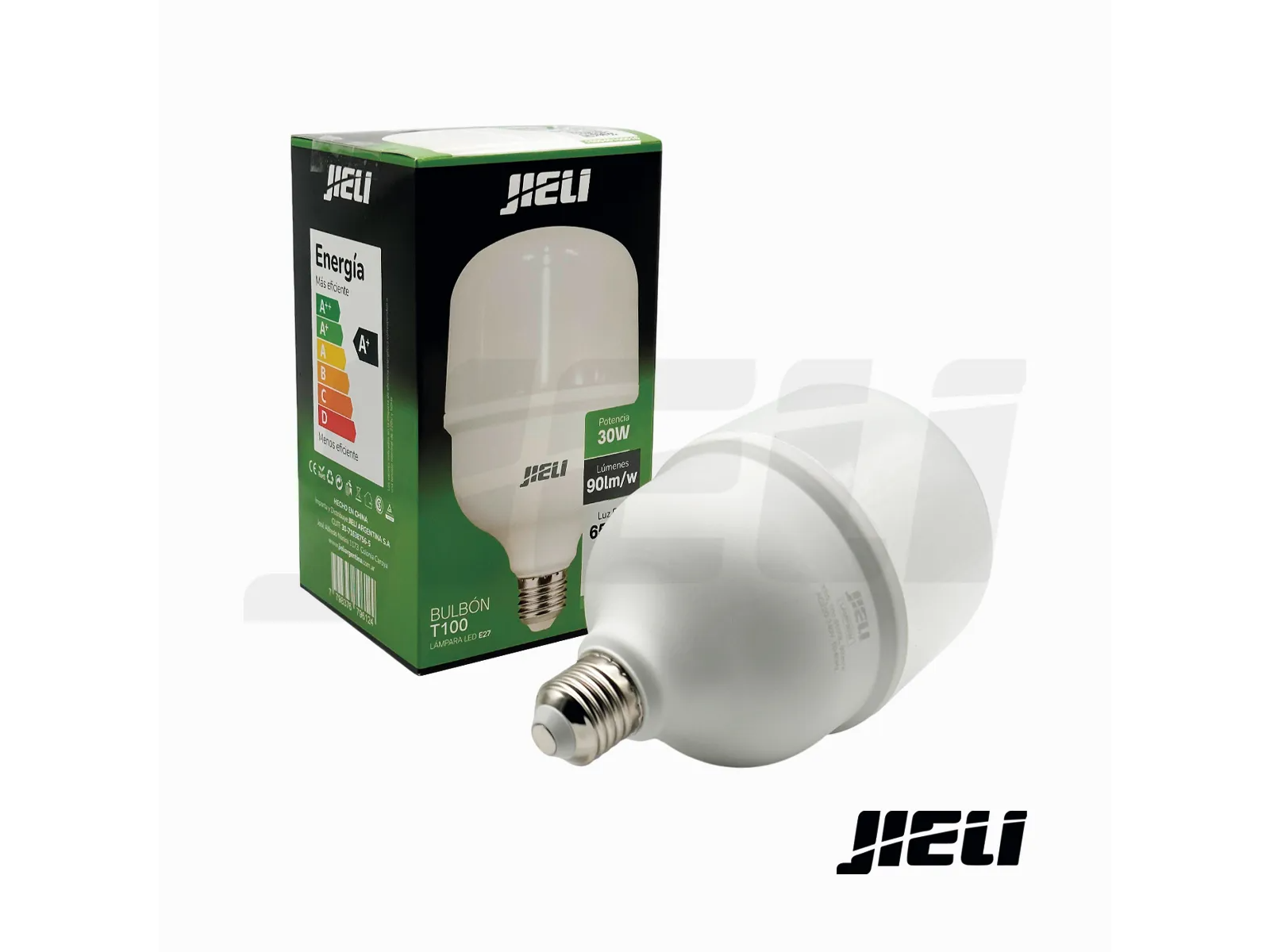 LAMPARA LED ALTA POTENCIA 30W L/F E27 T100