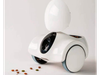 Robot con cámara y mando a distancia con dispenser de comida